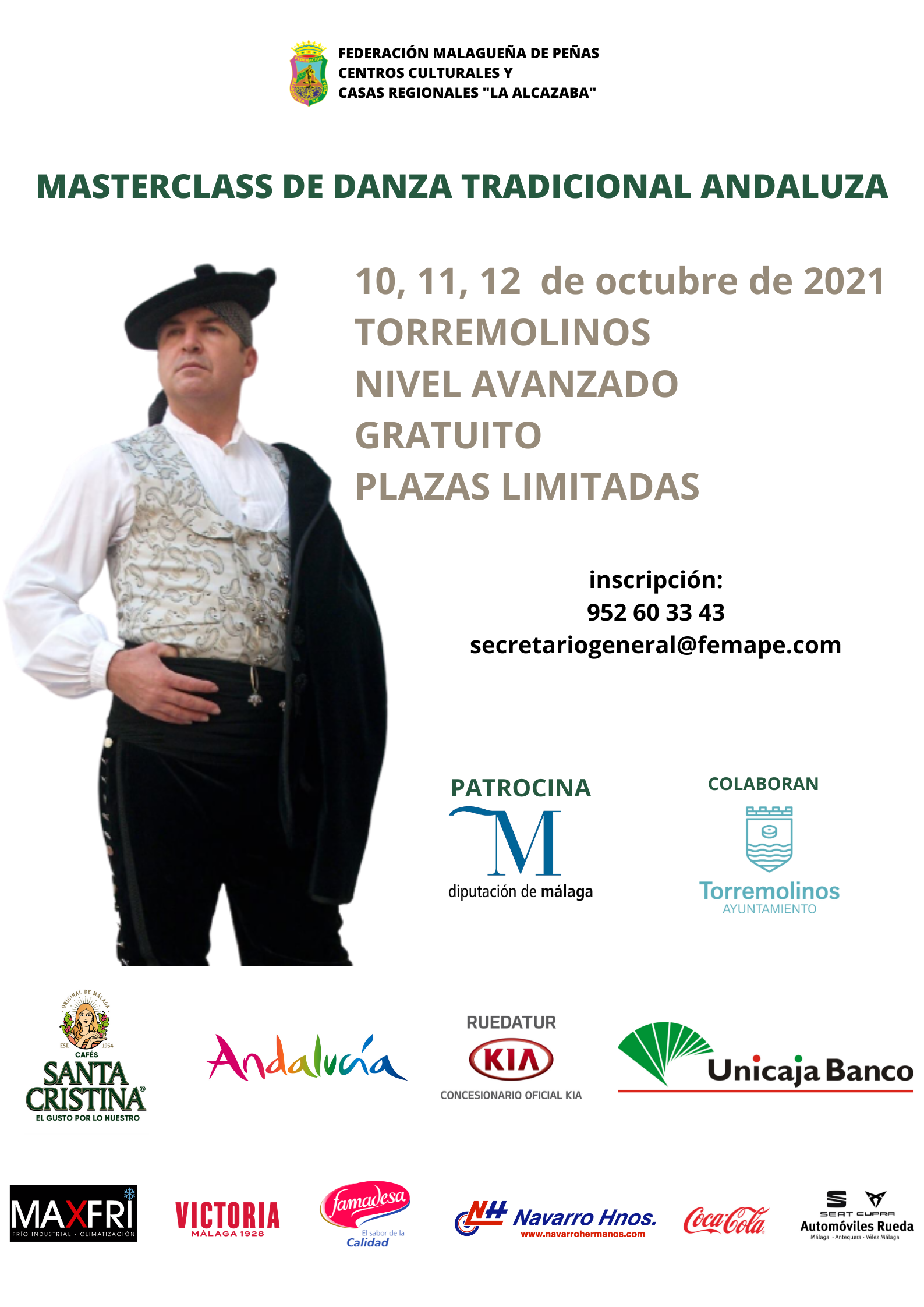 Masterclass de Danza Tradicional Andaluza